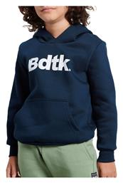 Fleece Παιδικό Φούτερ με Κουκούλα και Τσέπες Μπλε BodyTalk