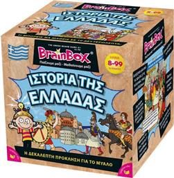 BrainBox Εκπαιδευτικό Παιχνίδι Ιστορία της Ελλάδας για 8+ Ετών από το Moustakas Toys