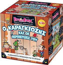 BrainBox Εκπαιδευτικό Παιχνίδι Ο Καραγκιόζης & οι Περιπέτειές του για 6+ Ετών από το Moustakas Toys