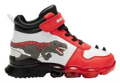 Bull Boys Παιδικά Sneakers High με Φωτάκια για Αγόρι Κόκκινα από το Troumpoukis