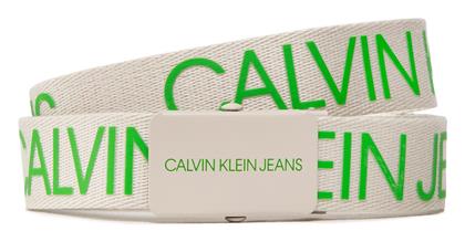 Calvin Klein Παιδική Ζώνη Υφασμάτινη Μπεζ