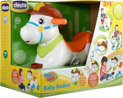 Chicco Baby Ροντέο Κουνιστό Παιχνίδι Αλογάκι για 12+ μηνών με Ήχους & Μουσική για Βάρος έως 25kg Πολύχρωμο από το Plus4u