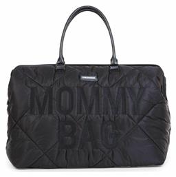 Τσάντα Μαιευτηρίου Ώμου/Χειρός Mommy Black 55x30x40εκ. Childhome