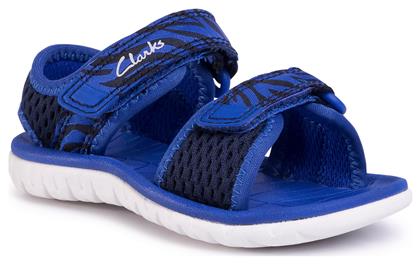 Παιδικά Πέδιλα Surfing Tide T Ανατομικά Μπλε Clarks