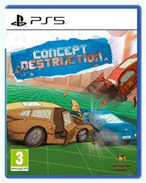 Concept Destruction PS5 Game - Red Art