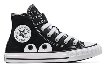 Chuck Taylor All Star Παιδικά Sneakers High Μαύρα Converse