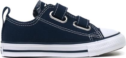 Παιδικά Sneakers Chuck Taylor 2V C με Σκρατς Athletic Navy / White Converse από το Cosmossport