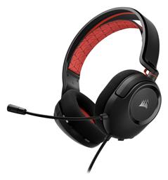 HS35 V2 Over Ear Κόκκινο Corsair