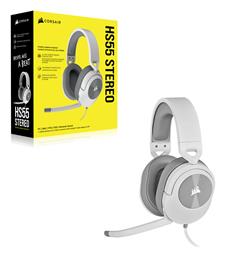 HS55 Stereo Over Ear Λευκό Corsair