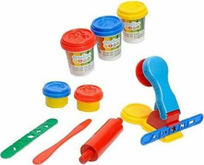 Creative Kids Πλαστελίνες 10τμχ με Φόρμες και Αξεσουάρ από το Hellas-tech