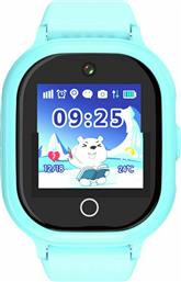 DAS.4 Παιδικό Smartwatch με GPS και Καουτσούκ/Πλαστικό Λουράκι Γαλάζιο από το Kosmima24