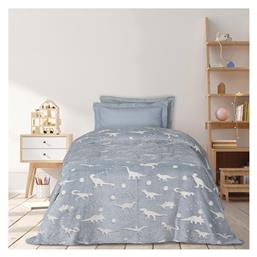 Κουβέρτα Fleece 160x220εκ. Φωσφορίζουσα Grey, White Das Home