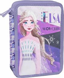 Διακάκης Frozen 2 Snow Queen Κασετίνα Γεμάτη με 2 Θήκες
