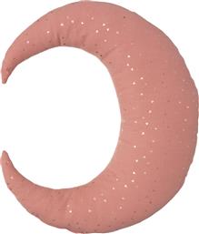 Διακοσμητικό Μαξιλάρι Κούνιας ''Φεγγάρι'' Ροζ 28x32cm