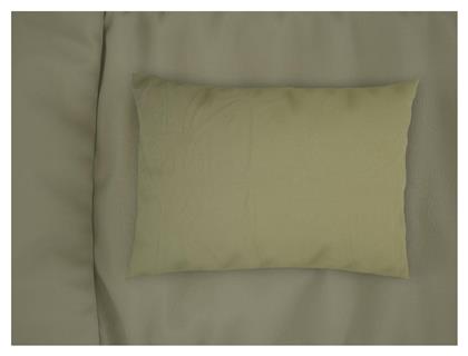 Bebe Solid Βρεφική Μαξιλαροθήκη από 100% Βαμβάκι Olive 45x35εκ. Dimcol