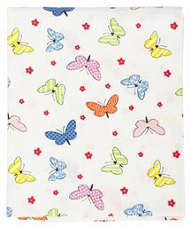 Dimcol Butterfly Παιδική Μαξιλαροθήκη από 100% Βαμβάκι 50x70εκ. 49