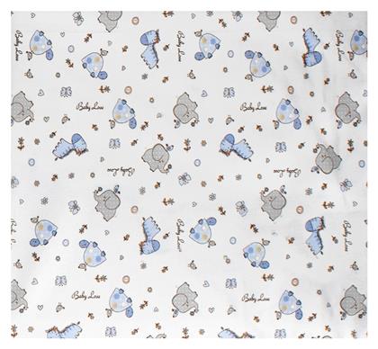 Elephant Πάνα Αγκαλιάς Χασέ 174 Blue 80x80cm Dimcol από το Designdrops