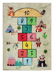 Hopscotch 284 Παιδικό Χαλί Εκρού 135x200cm Dimcol