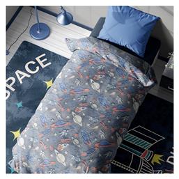 Κουβέρτα Fleece Φωσφορίζουσα Grey 160x220εκ. Dimcol
