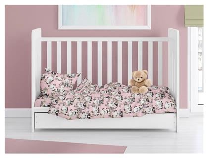 Panda Πάπλωμα Κούνιας Pink 120x160cm Dimcol από το 24home