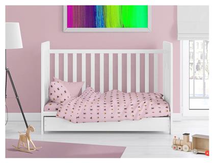 Πάπλωμα Κούνιας Βαμβακερό Pink 120x160cm Dimcol από το Pitsiriki