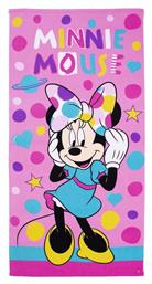 Παιδική Πετσέτα Θαλάσσης Ροζ Minnie Dimcol