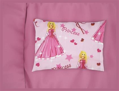 Dimcol Princess Παιδική Μαξιλαροθήκη 50x70εκ. Pink από το Aithrio