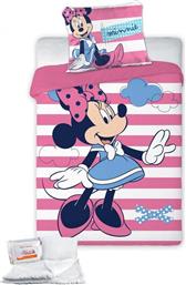 Dimcol Σετ Κούνιας Disney Minnie 580 Φούξια 4τμχ από το Spitishop
