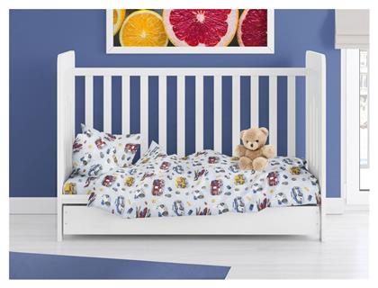 Βρεφική Παπλωματοθήκη Bebe Sky Blue 120x160εκ. Dimcol