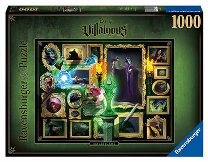 Disney Comics Villainous Malificent 2D 1000pcs - Ravensburger