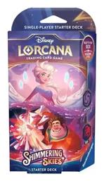 Disney Lorcana Tcg Shimmering Skies Starter Deck Amethyst & Ruby - Ravensburger