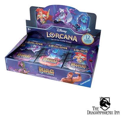 Disney Lorcana Tcg Ursula's Return Booster Display - Ravensburger