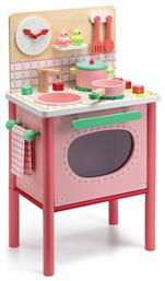 Ξύλινη Παιδική Κουζίνα Wooden Kitchen για 3+ Ετών 70εκ εκ. Djeco