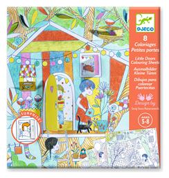 Ζωγραφική Ζωγραφίζω Και Ανακαλύπτω Την Εικόνα `δεντρόσπιτο` Djeco