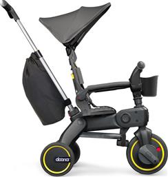 Doona Παιδικό Τρίκυκλο Ποδήλατο Πτυσσόμενο, Μετατρεπόμενο με Χειρολαβή Γονέα & Σκίαστρο Liki Trike S3 για 10+ Μηνών Γκρι από το Plus4u