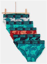 Dinosaurs Παιδικό Σετ με Βρακάκια Πολύχρωμα 5τμχ Dpam