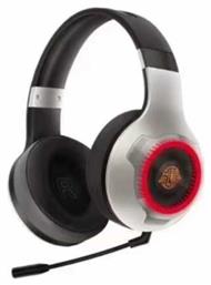 E12 Ασύρματο Over Ear Gaming Headset με σύνδεση 3.5mm / Bluetooth Silver από το Filinda