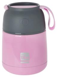 Βρεφικό Θερμός Φαγητού Ανοξείδωτο Baby Pink 450ml Ecolife