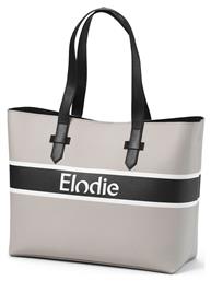 Elodie Details Saffiano Logo Tote Grey