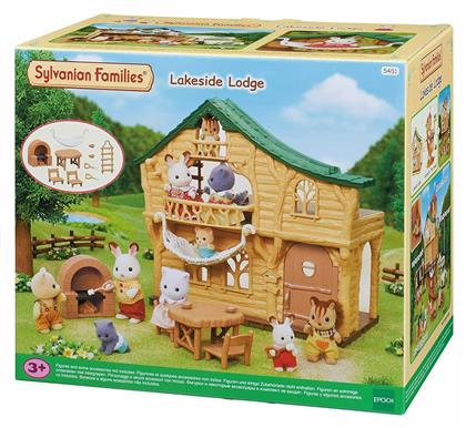 Παιχνίδι Μινιατούρα Sylvanian Families Lakeside Lodge για 3+ Ετών Epoch Toys