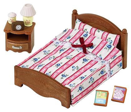 Παιχνίδι Μινιατούρα Sylvanian Families Semi Double Bed για 3+ Ετών Epoch Toys