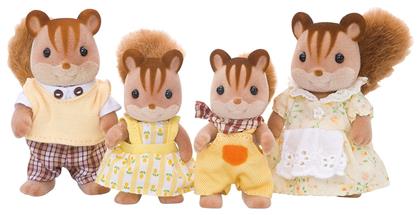 Παιχνίδι Μινιατούρα Walnut Squirrel Family Sylvanian Families για 3+ Ετών 8εκ. Epoch Toys