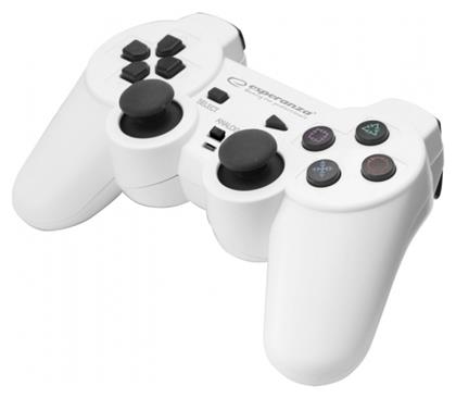 Corsair Ενσύρματο Gamepad για PC / PS3 White Esperanza από το e-shop