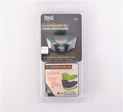 Everlast Double Mouth Guard 1400011 Μαύρο/Πράσινο από το Cosmossport