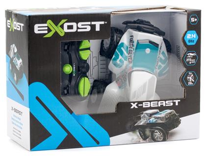 X-Beast 7530-20611 Τηλεκατευθυνόμενο Αυτοκίνητο Monster Truck Λευκό 1:34 Exost