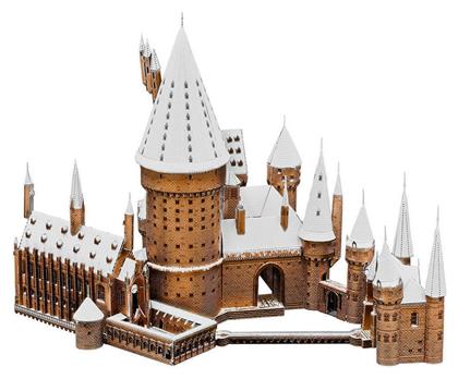 Μεταλλική Φιγούρα Μοντελισμού Harry Potter Hogwarts In Snow 16.9x12.9x11.4εκ. Fascinations