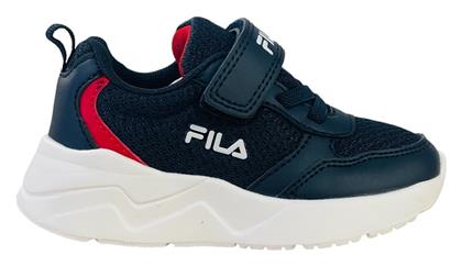 Παιδικά Sneakers Brett 4 V με Σκρατς Μπλε Fila