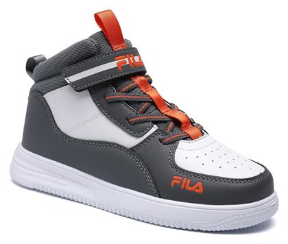 Παιδικά Sneakers High Memory Ayo V για Αγόρι Γκρι Fila