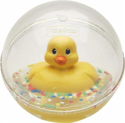 Fisher Price Watermates Μπάλα Μπάνιου με Παπάκι Κίτρινο για 3+ Μηνών