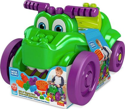 Fisher Price Mega Bloks Ride n' Chomp Croc 25τμχ από το Moustakas Toys